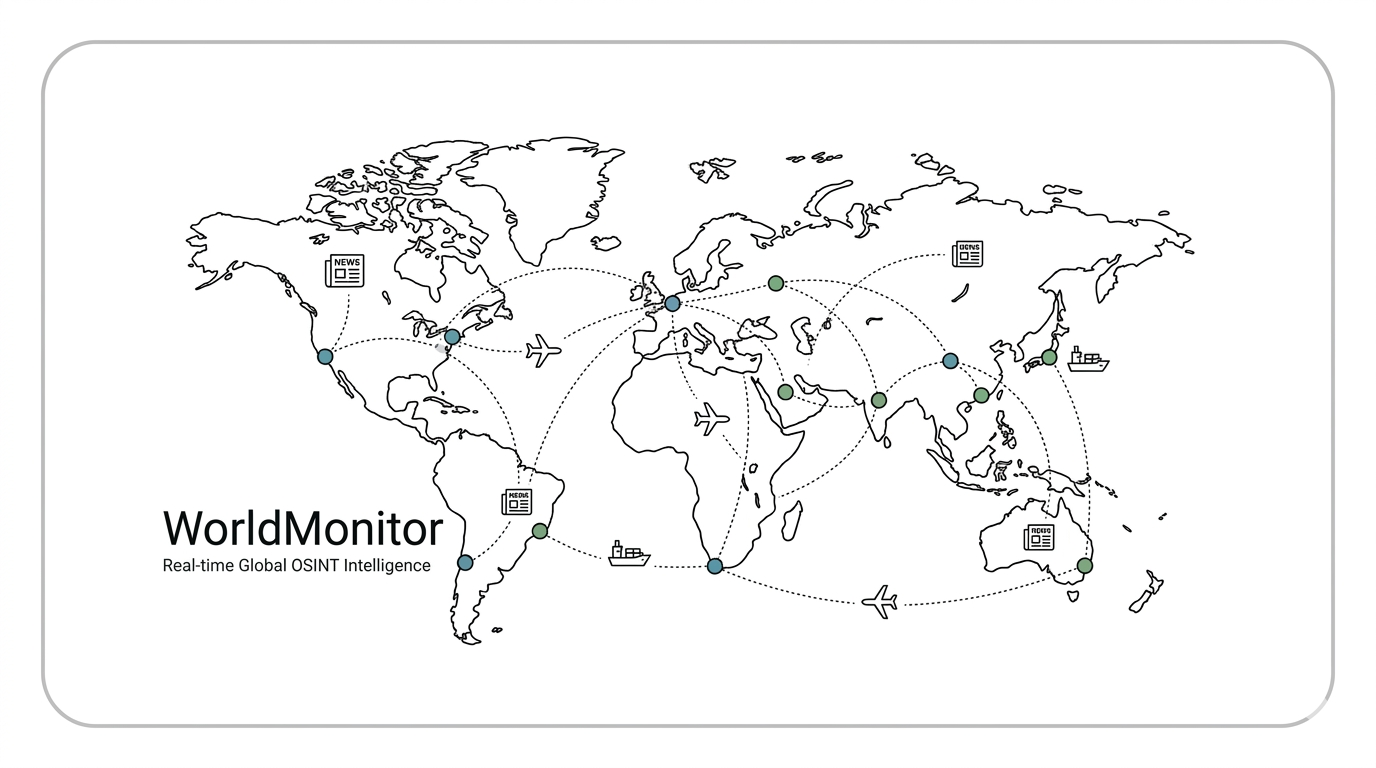 WorldMonitor：把全球情報層疊成一張可操作的 OSINT 地圖 封面